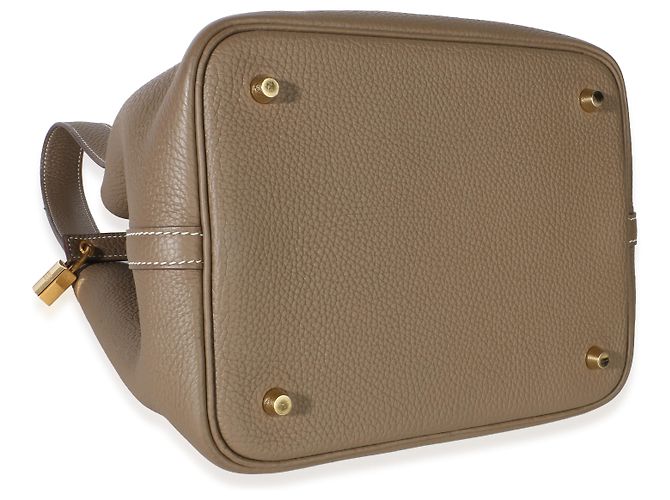 Hermès Etoupe Clemence Picotin Lock 22 GHW - vista 5