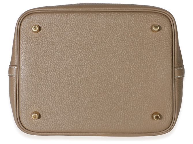 Hermès Etoupe Clemence Picotin Lock 22 GHW - vista 6