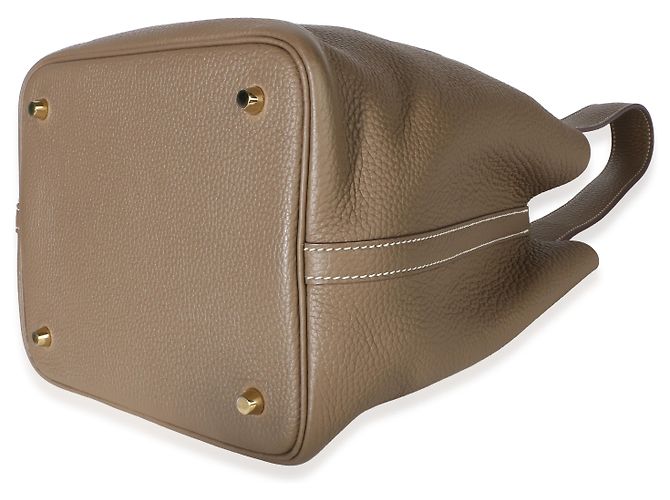 Hermès Etoupe Clemence Picotin Lock 22 GHW - vista 7
