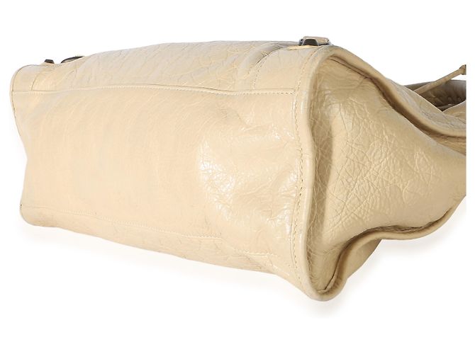 Borsa City Balenciaga Sahara Agneau Classic Hardware - vista 6