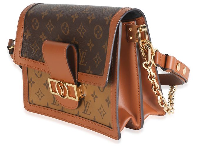 Louis Vuitton Reverse Monogram Canvas Dauphine MM - vista 3