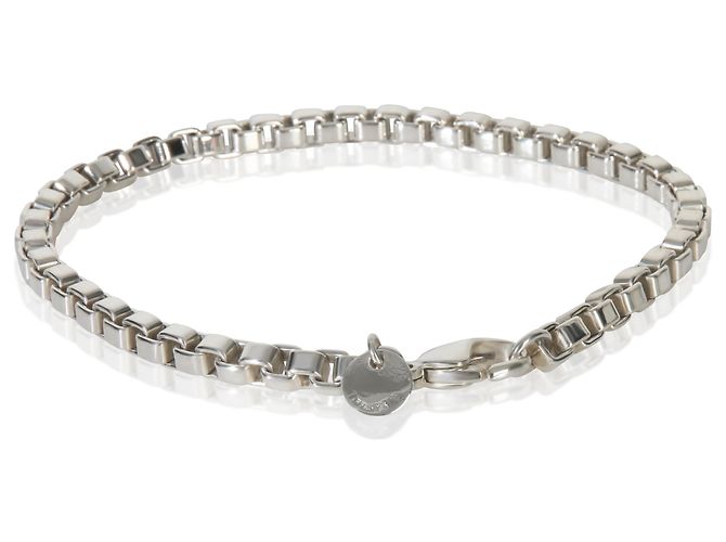 Pulseira Tiffany & Co. em prata de lei com elos venezianos - vista 2