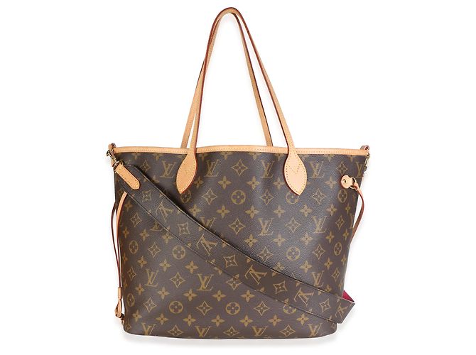 Louis Vuitton Pondichery Monogram Canvas Neverfull Bandouliere Inside Out MM - vista 2