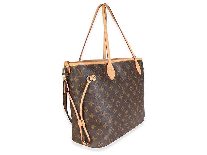 Louis Vuitton Pondichery Monogram Canvas Neverfull Bandouliere Inside Out MM - vista 4