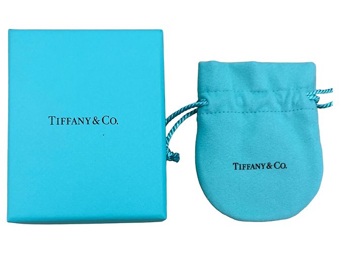 Colgante Present en plata esterlina y esmalte azul Tiffany & Co. - vista 4