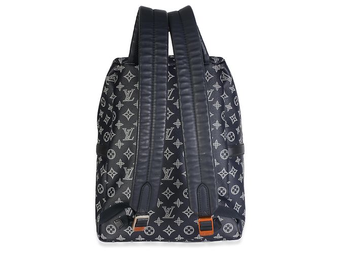 Louis Vuitton Navy Ink Monogram Upside Down Apollo Backpack - view 2