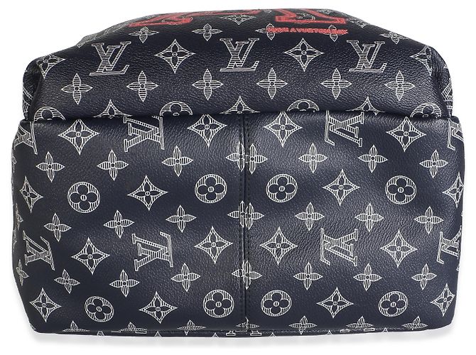 Louis Vuitton Navy Ink Monogram Upside Down Apollo Backpack - view 5