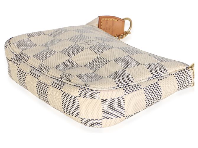 Louis Vuitton Damier Azur Canvas Mini Pochette Accessoires - vista 6