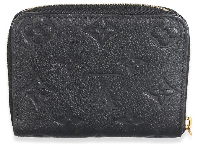 Porta-moedas Zippy Coin Monogram Empreinte Preto Louis Vuitton - vista 2