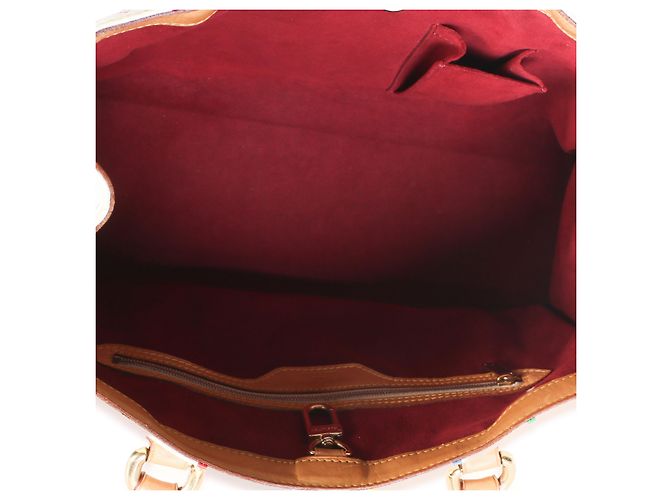 Louis Vuitton White Monogram Multicolor Canvas Aurelia MM - view 5