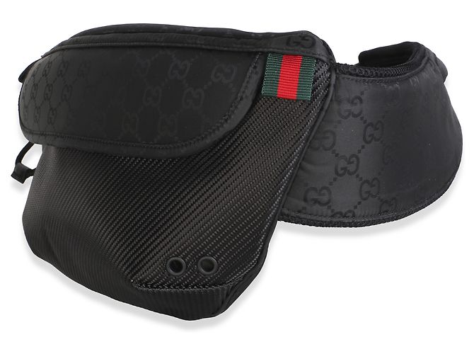 Dionysus Borsetta a cintura Gucci Large in nylon Nexus nero - vista 2