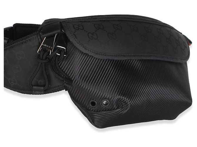 Dionysus Borsetta a cintura Gucci Large in nylon Nexus nero - vista 3