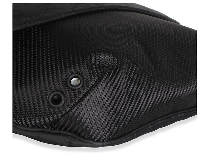 Dionysus Borsetta a cintura Gucci Large in nylon Nexus nero - vista 4