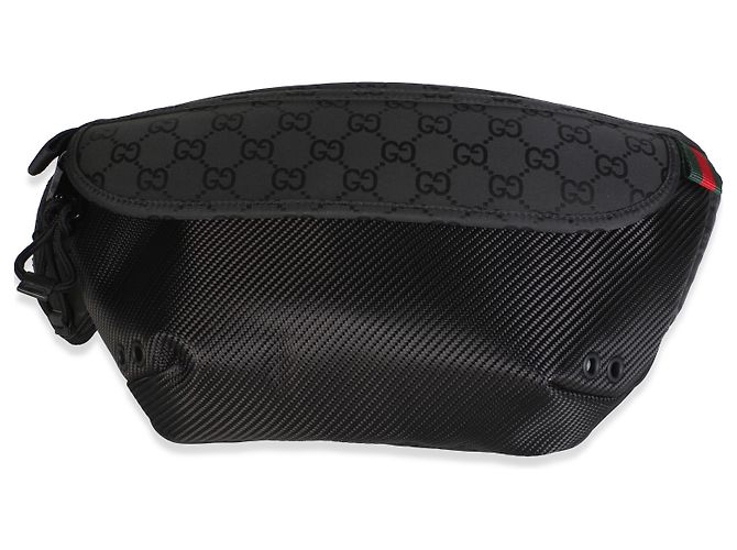 Dionysus Borsetta a cintura Gucci Large in nylon Nexus nero - vista 7