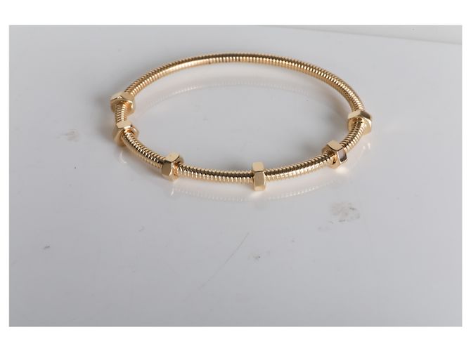 Bracciale Ecrou Cartier in oro giallo - vista 6