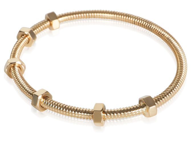 Bracciale Ecrou Cartier in oro giallo - vista 3
