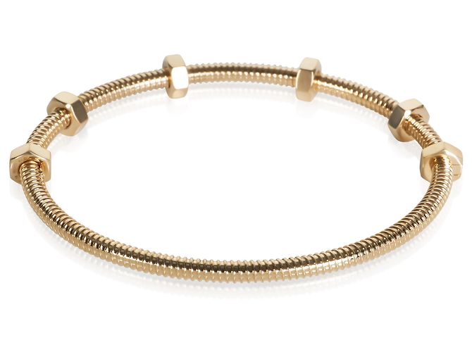Bracciale Ecrou Cartier in oro giallo - vista 4