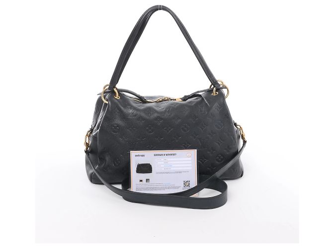 Borsa a tracolla Louis Vuitton Pontheiu Monogram Empreinte in Black M43719 - vista 14