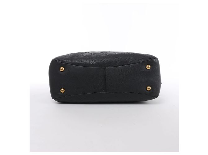 Borsa a tracolla Louis Vuitton Pontheiu Monogram Empreinte in Black M43719 - vista 8