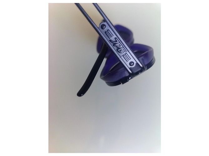 Gafas de sol Jean Paul Gaultier Purple Metal - vista 10