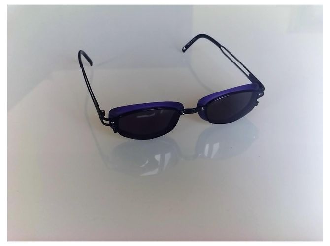 Gafas de sol Jean Paul Gaultier Purple Metal - vista 2
