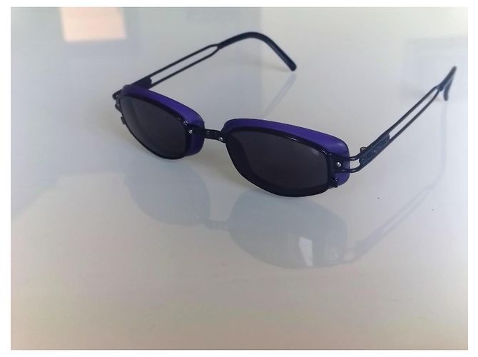 Gafas de sol Jean Paul Gaultier Purple Metal - vista 4