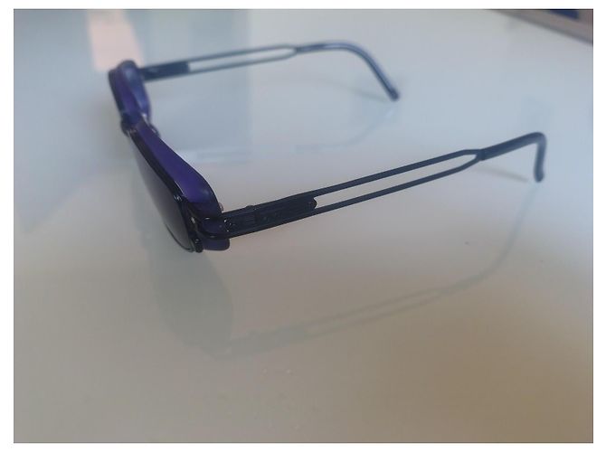 Gafas de sol Jean Paul Gaultier Purple Metal - vista 6