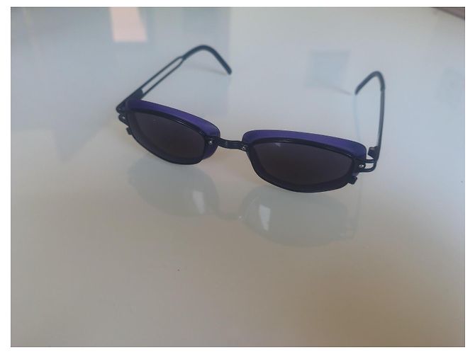 Gafas de sol Jean Paul Gaultier Purple Metal - vista 9