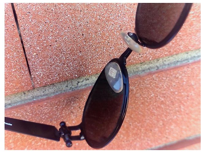 Gafas de sol ovaladas Jean Paul Gaultier de metal negro - vista 15