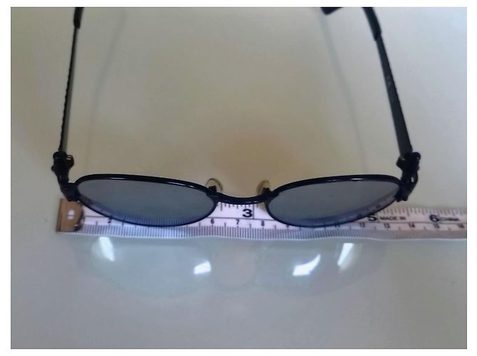 Gafas de sol ovaladas Jean Paul Gaultier de metal negro - vista 7