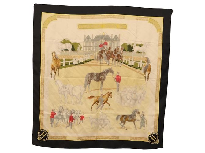 Hermès Hermes Carré 90 Silk multicolor 90 x 90 - vista 2
