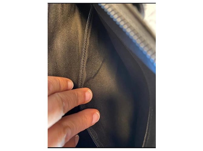 Borsa tote Gucci in tela GG nera - vista 11
