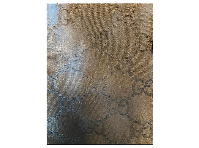 Borsa tote Gucci in tela GG nera - vista 9