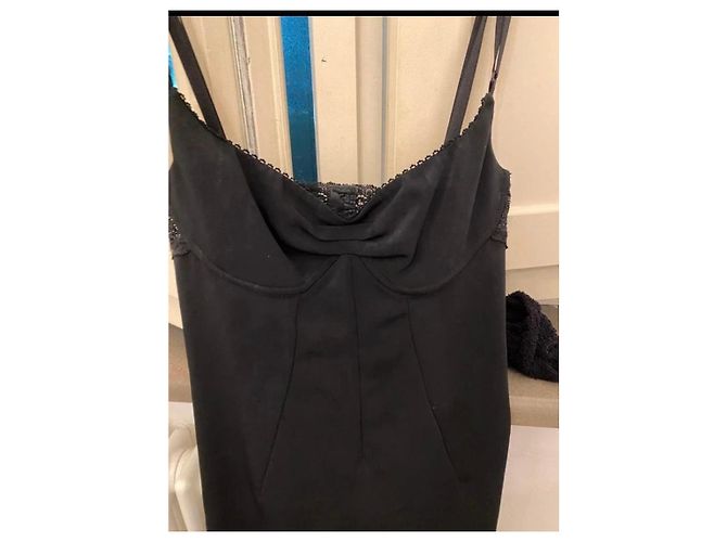Dolce & Gabbana Vestido de renda preto D&G - vista 2