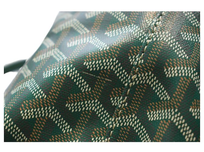 Saint Louis Goyard Alpin MM Zaino Verde - vista 14