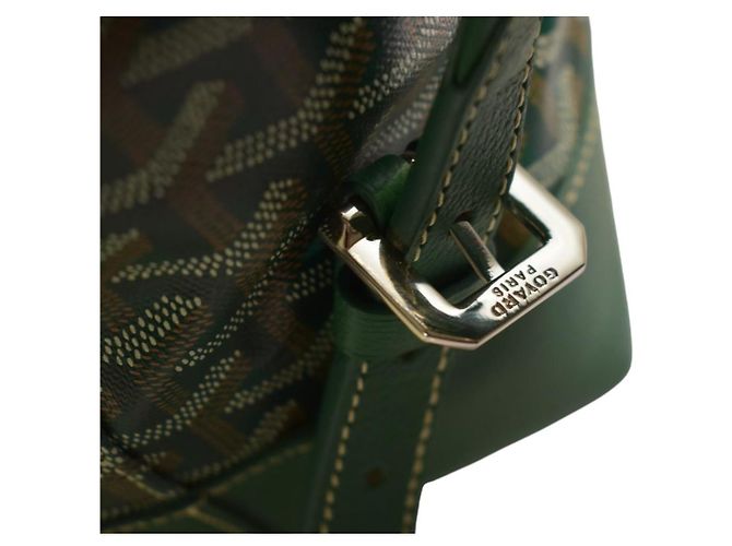 Saint Louis Goyard Alpin MM Zaino Verde - vista 16