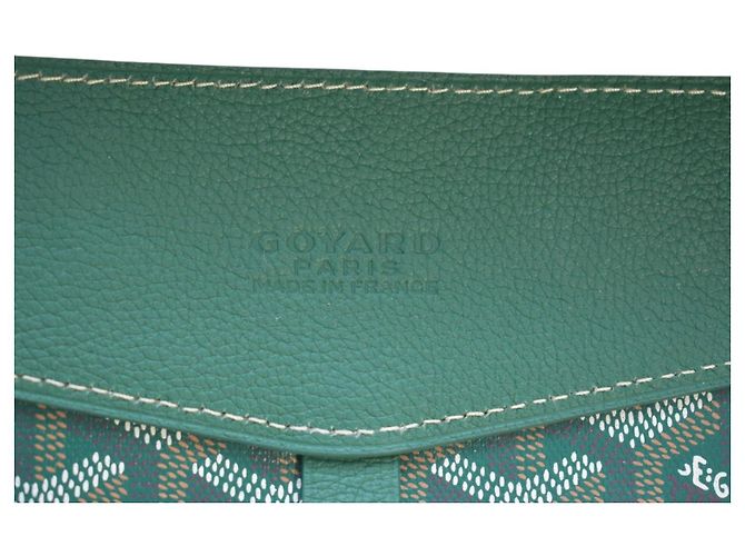 Saint Louis Goyard Alpin MM Zaino Verde - vista 17