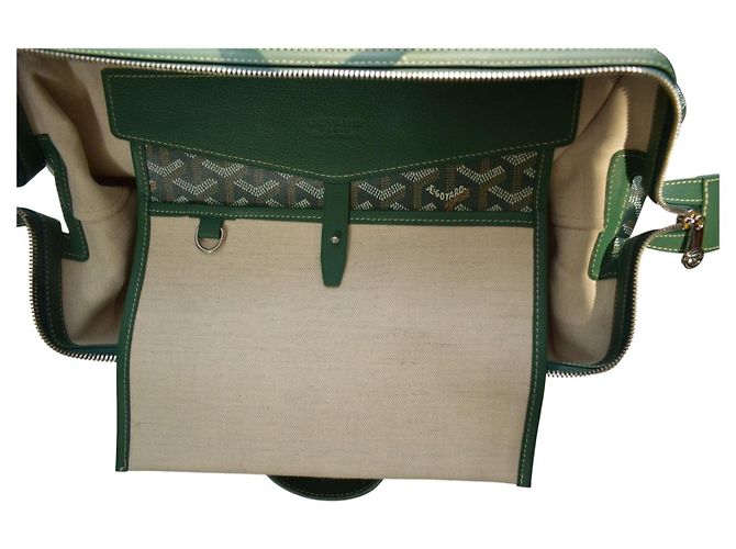 Saint Louis Goyard Alpin MM Zaino Verde - vista 18