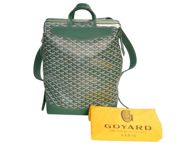 Saint Louis Goyard Alpin MM Zaino Verde - vista 2