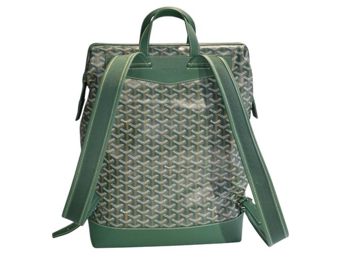 Saint Louis Goyard Alpin MM Zaino Verde - vista 5