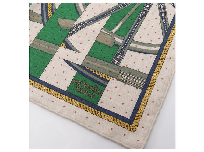 Hermès Foulard Hermes Gavroche 45 La Berline Bayadere - vista 5