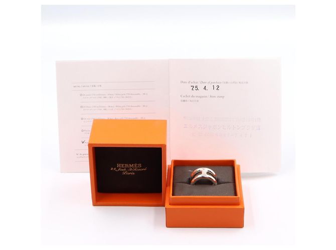 Hermès Hermes Osmo's Ring PM Ring aus Sterlingsilber 925 - Ansicht 7