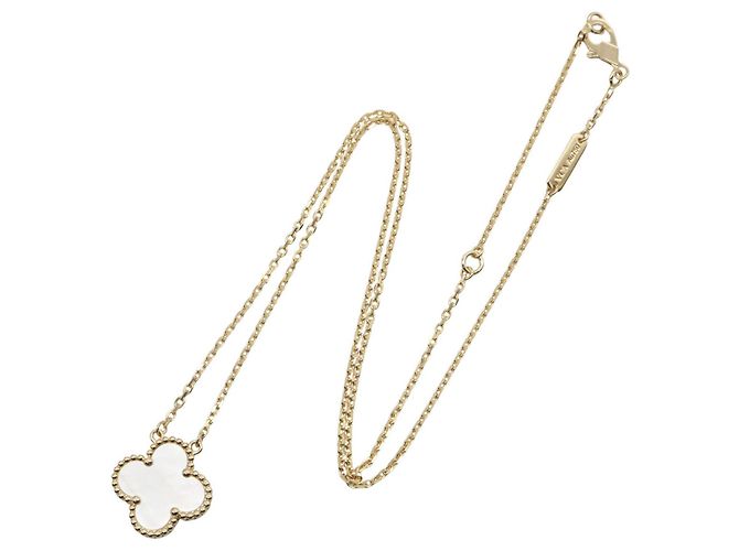 Collier Van Cleef & Arpels Vintage Alhambra - vue 2