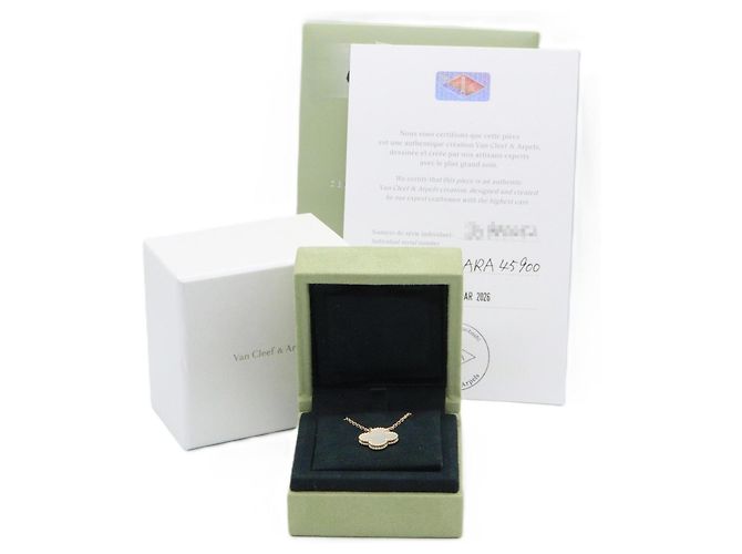 Collier Van Cleef & Arpels Vintage Alhambra - vue 5