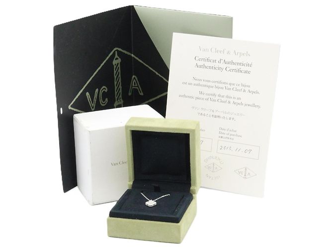 Van Cleef & Arpels Sweet Alhambra Diamantenhalskette - Ansicht 5