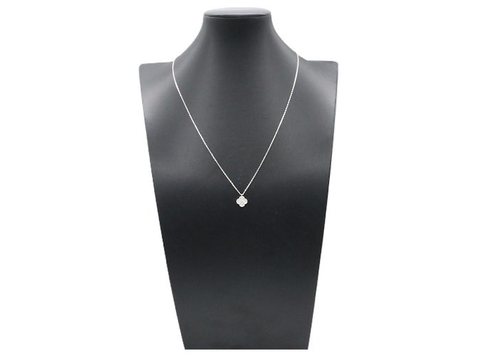 Van Cleef & Arpels Sweet Alhambra Diamantenhalskette - Ansicht 6