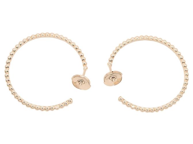 Pendientes de aro Van Cleef & Arpels Perlee Gold Pearl - vista 2