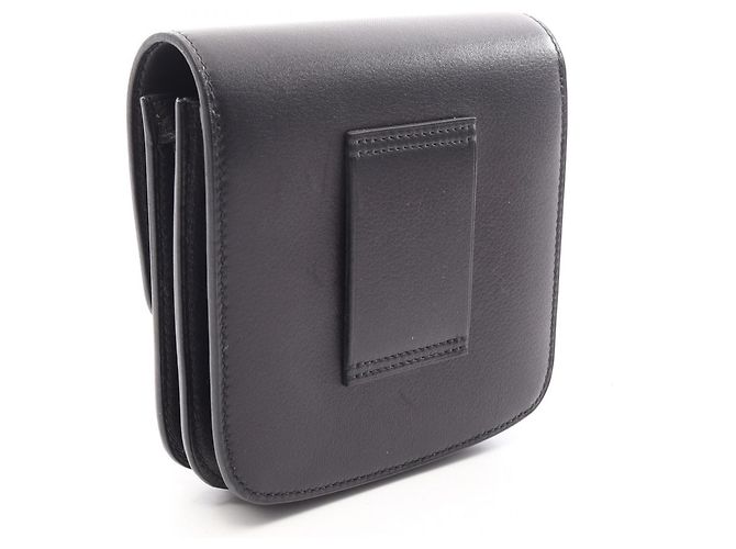 Hermès Hermes 2002 Bi-fold Wallet in Black Leather - view 2