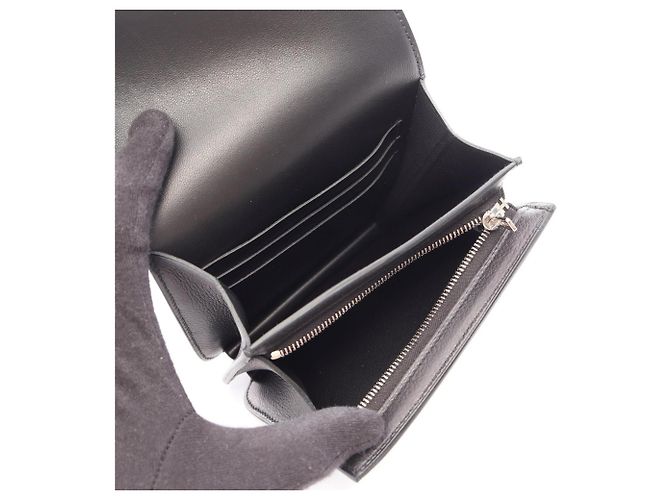 Hermès Hermes 2002 Bi-fold Wallet in Black Leather - view 3
