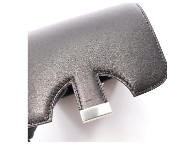 Hermès Hermes 2002 Bi-fold Wallet in Black Leather - view 7